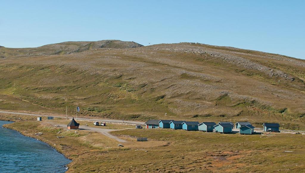 Skarsvåg Hytte Camp Nordkapp - Blue מראה חיצוני תמונה